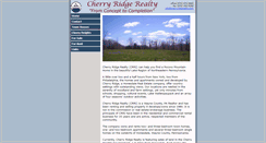 Desktop Screenshot of cherryridgerealty.com